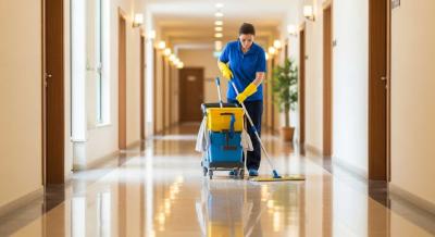 خدمات النظافة للمناطق المشتركة